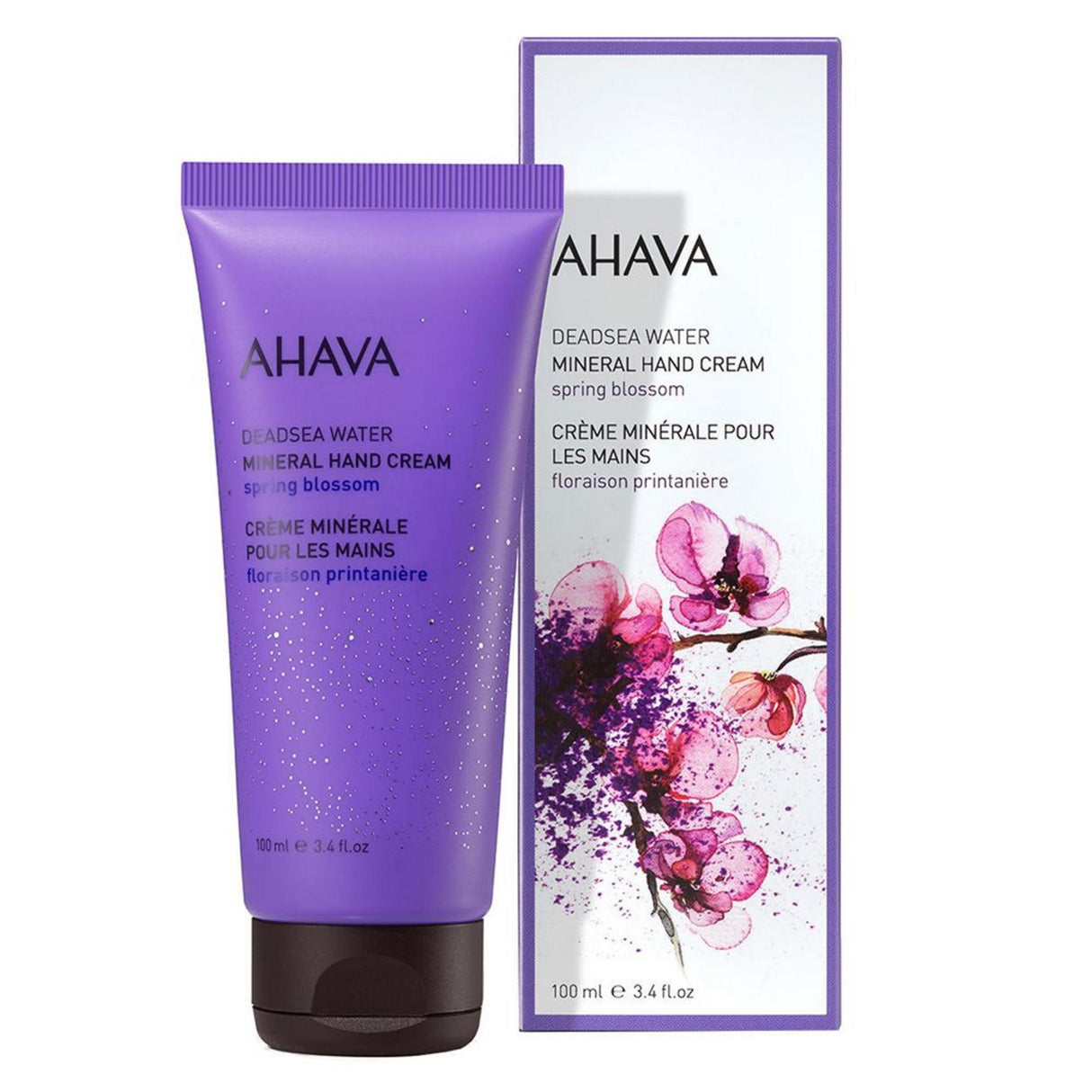 Ahava, Deadsea Water Mineral, Hydration, Hand Cream, Floral, 100 ml - Feel You