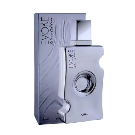 Ajmal Evoke Eau De Parfum Silver Edition 75ml - Feel You