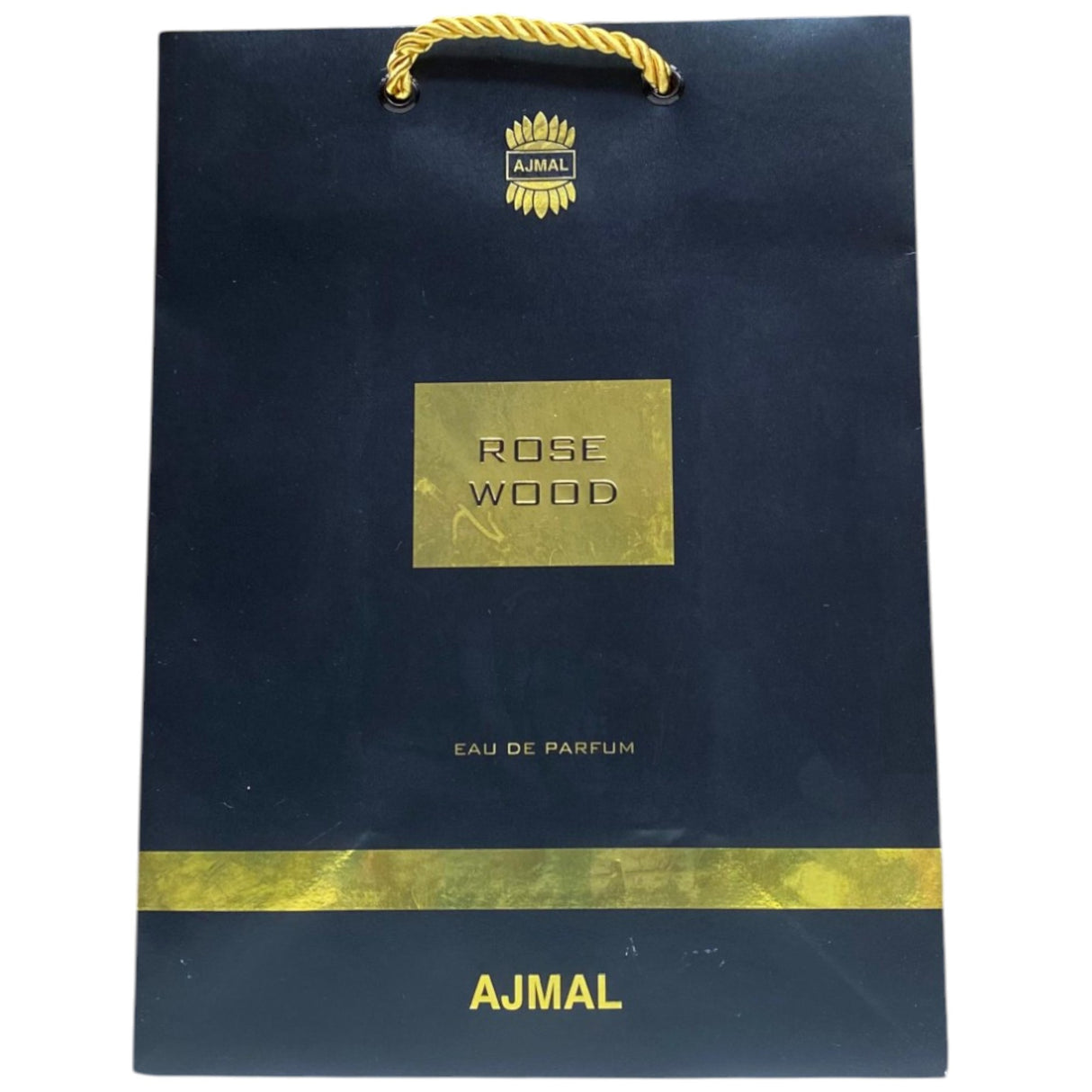 Ajmal, Rose Wood, Shopping, Cardboard Shopping Bag, Paper, Black - Feel You