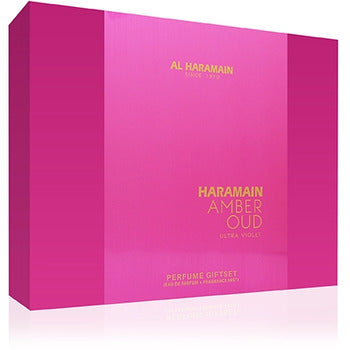 Al Haramain - Al Haramain Amber Oud Ultra Violet Gift Set EDP 75 ml, EDP 30 ml and Body Mist 200 ml - 75ml - Feel You