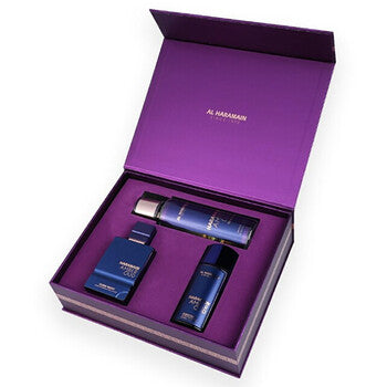 Al Haramain - Amber Oud Dubai Night Gift Set Extrait de parfum 75 ml, extrait de parfum 30 ml and body veil 250 ml - 75ml - Feel You