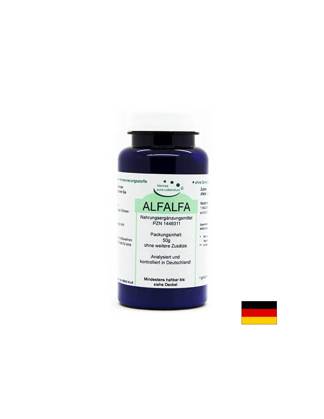 Люцерна - Alfalfa, прах 50 g El Compra - Feel You
