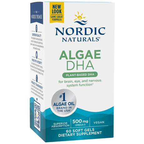 Algae DHA 500 mg - 60 Гел капсули - Feel You