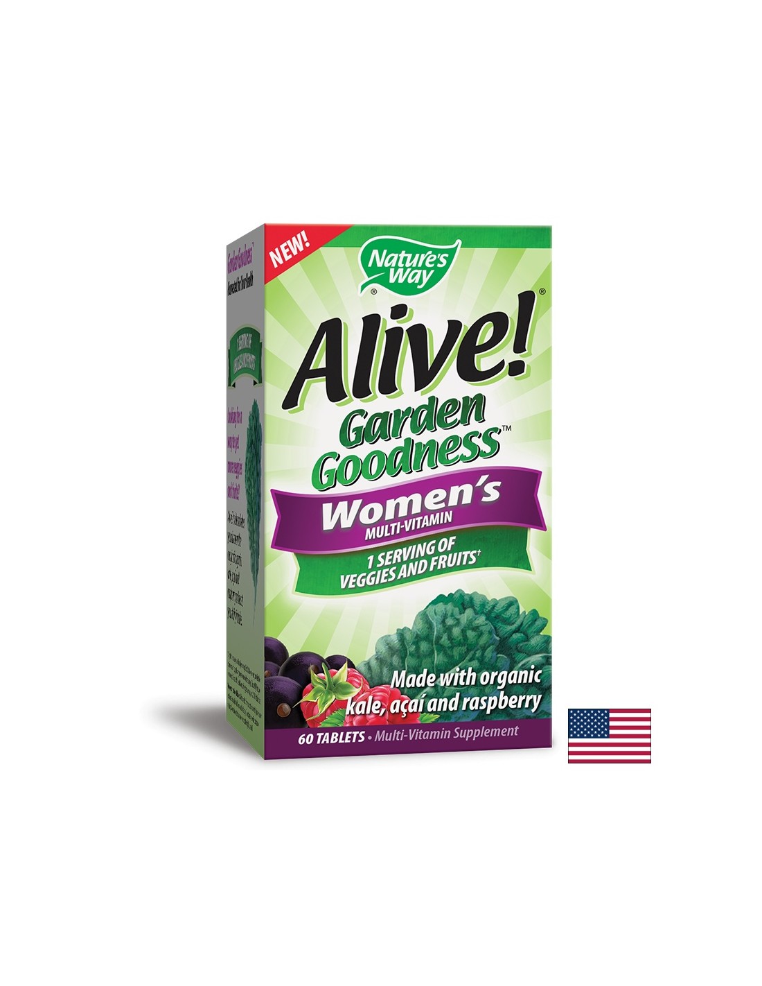 Alive! Garden Goodness Women's Multi - 60 Таблетки - Feel You