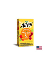 Alive! Vitamin C / Алайв! Витамин С (oт ацерола органик), 120 капсули Nature’s Way - Feel You