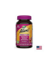 Alive! Women’s 50+ Premium Gummies multivitamin / Алайв! Премиум мултивитамини за жени 50+ , 75 желирани таблетки Nature’s Way - Feel You