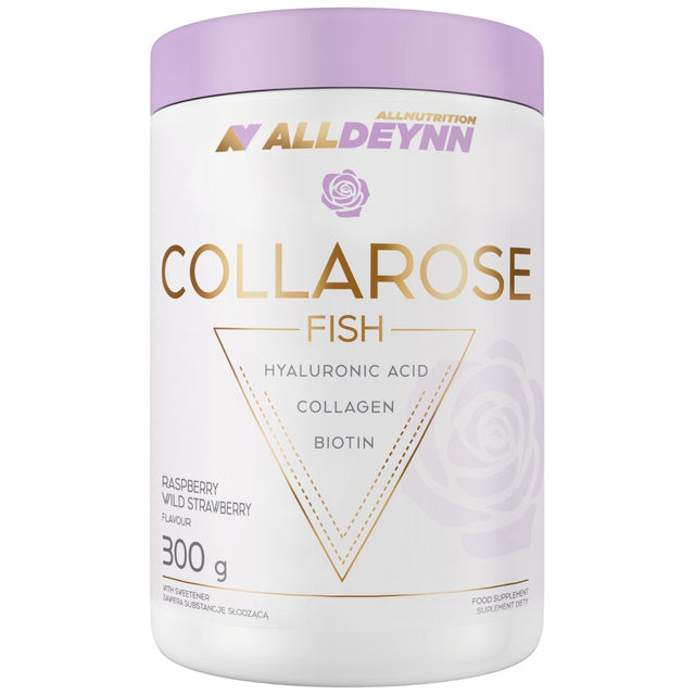 AllDeynn | CollaRose Fish - Marine Collagen with Hyaluronic Acid - 300 грама - Feel You