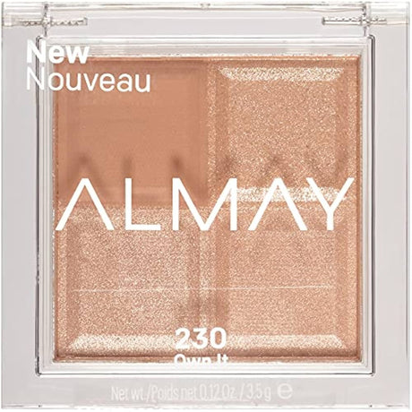 Almay, Shadow Quad, Eyeshadow Palette, 230, Own It, 4 Shades, 3.5 g - Feel You