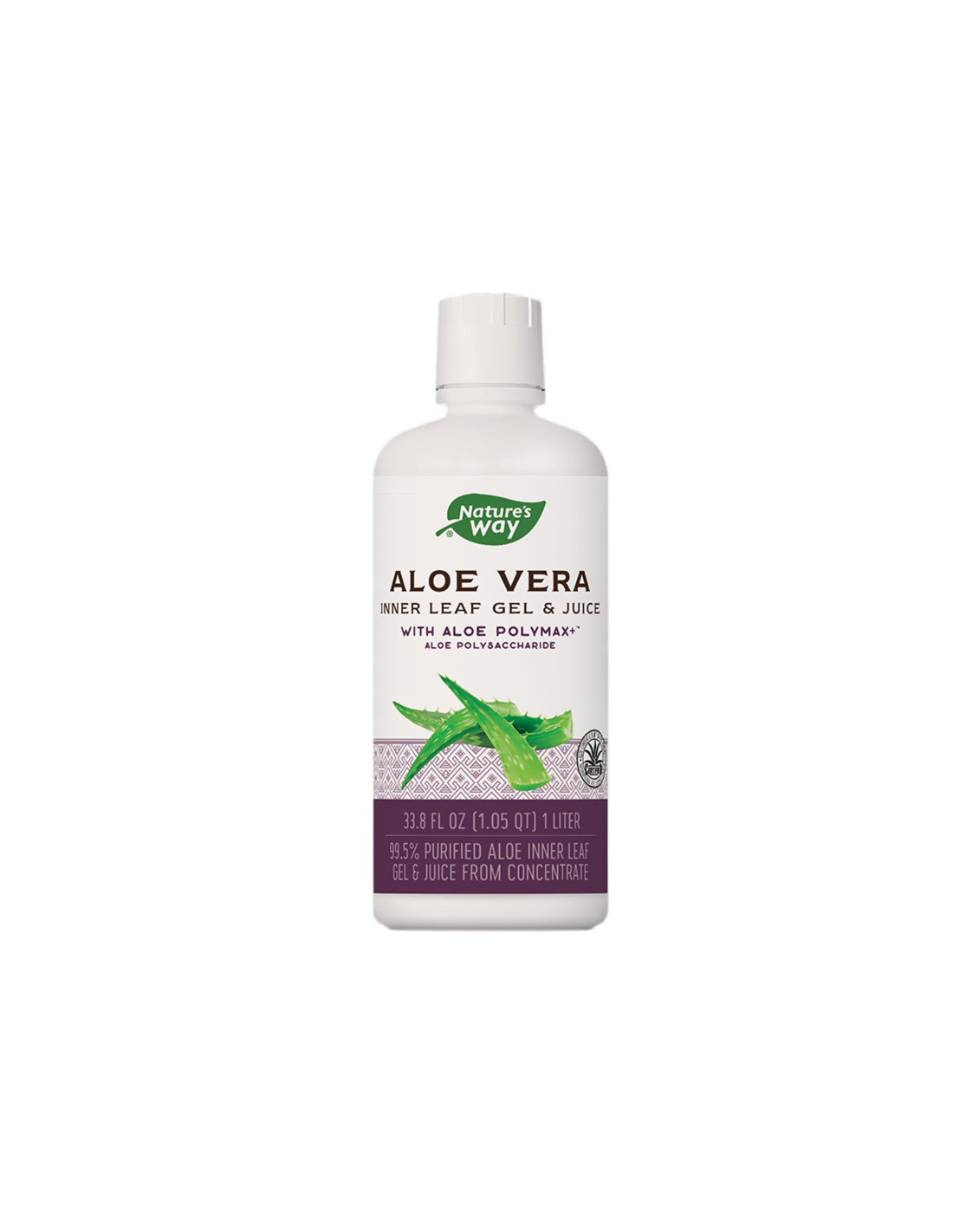 Aloe Vera Inner Leaf Gel & Juice 99.5% / Алое Вера Гел и сок x 1L Nature’s Way - Feel You