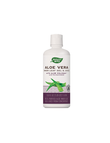Aloe Vera Inner Leaf Gel & Juice 99.5% / Алое Вера Гел и сок x 1L Nature’s Way - Feel You