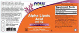 Alpha Lipoic Acid 250 mg - 60 капсули - Feel You