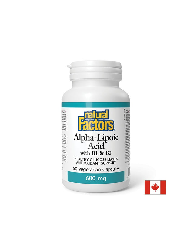 Alpha Lipoic Acid 600 mg With B1&B2 - 60 капсули - Feel You