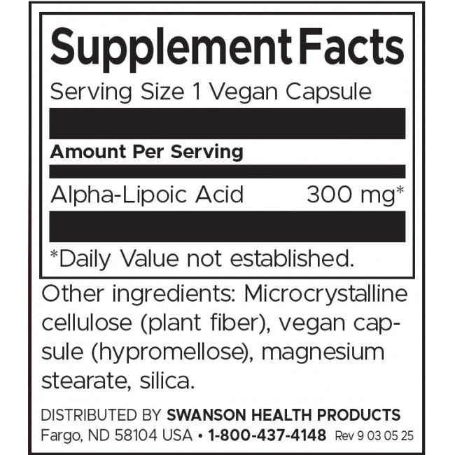 Alpha-lipoic acid 60 capsules - Feel You