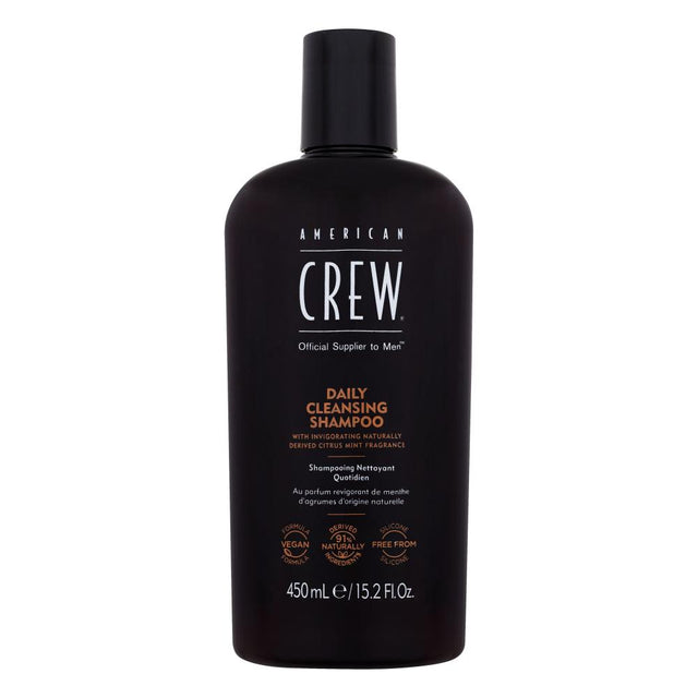 American Crew, Daily Cleansing, Hair Shampoo, For Revitalisation, 450 ml - Feel You