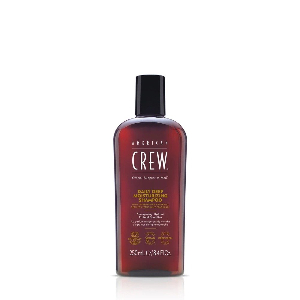 American Crew, Daily Deep Moisturizing, Vegan, Hair Shampoo, For Nourishing, 250 ml - Feel You