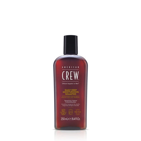 American Crew, Daily Deep Moisturizing, Vegan, Hair Shampoo, For Nourishing, 250 ml - Feel You