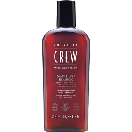 American Crew, Daily Silver, Paraben-Free, Hair Shampoo, For Colour Protection, 250 ml - Feel You