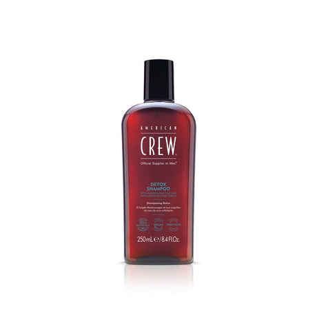 American Crew, Detox, Vegan, Hair Shampoo, For Regulation Of Excessive Sebum, 250 ml - Feel You