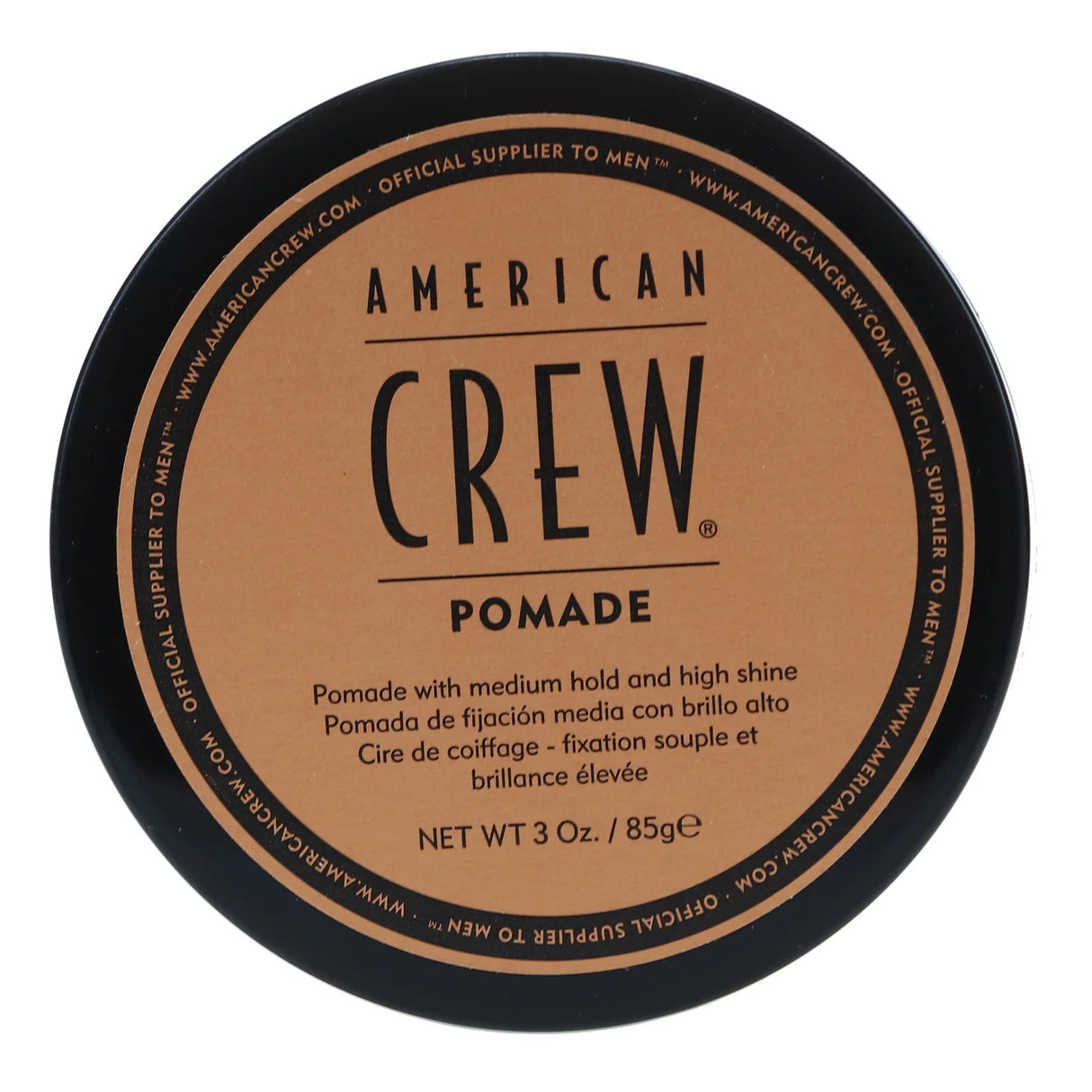 American Crew, Pomade, Hair Styling Pomade, Medium Hold, 85 g - Feel You
