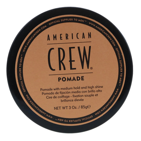 American Crew, Pomade, Hair Styling Pomade, Medium Hold, 85 g - Feel You