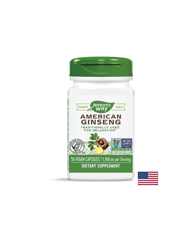 American Ginseng 550 mg - 50 капсули - Feel You