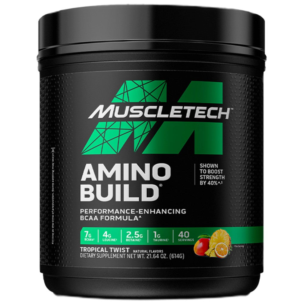 Amino Build / Performance-Enhancing BCAA Formula 400 грама - Feel You
