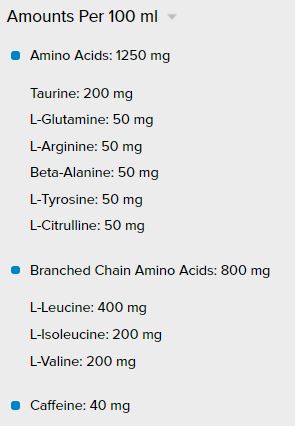 Amino Energy + Electrolytes / 250 ml - Feel You