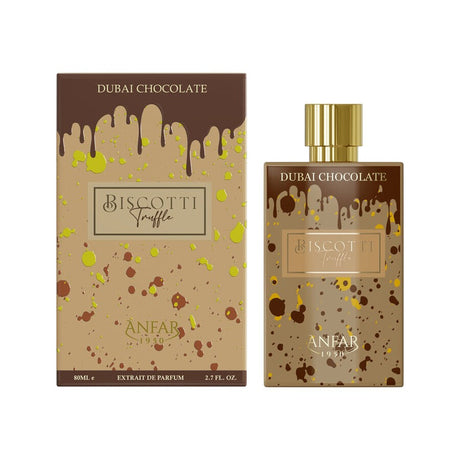 Anfar, Dubai Chocolate - Biscotti Truffle, Extrait De Parfum, Unisex, 80 ml - Feel You