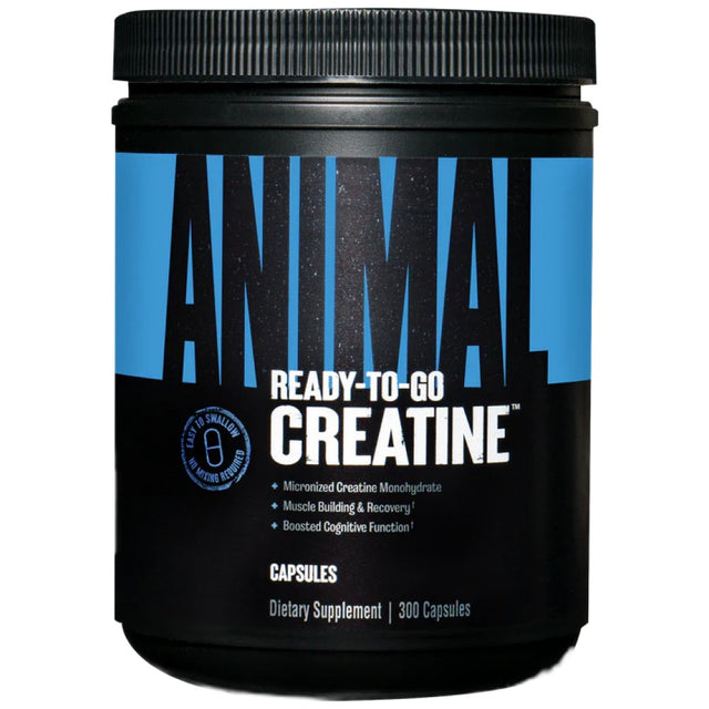 Animal Creatine Micronized Capsules - 300 капсули - Feel You