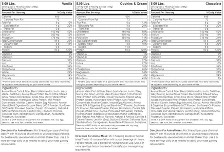 Animal Mass - 2310 грама - Feel You