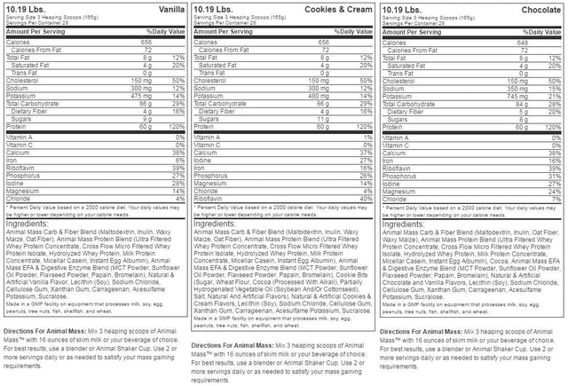 Animal Mass - 4620 грама - Feel You