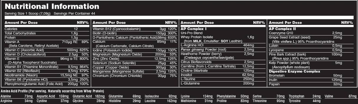 Animal Pak Powder - 344 грама - Feel You