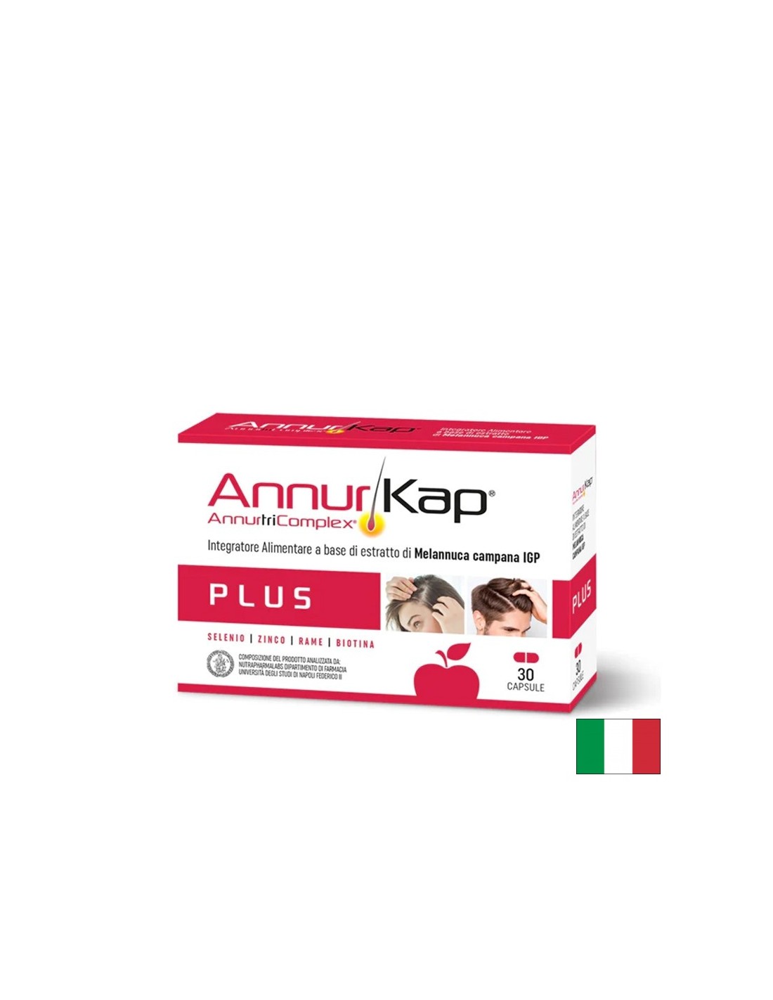 За укрепване и растеж на косата - AnnurKap® Plus, 30 капсули - Feel You