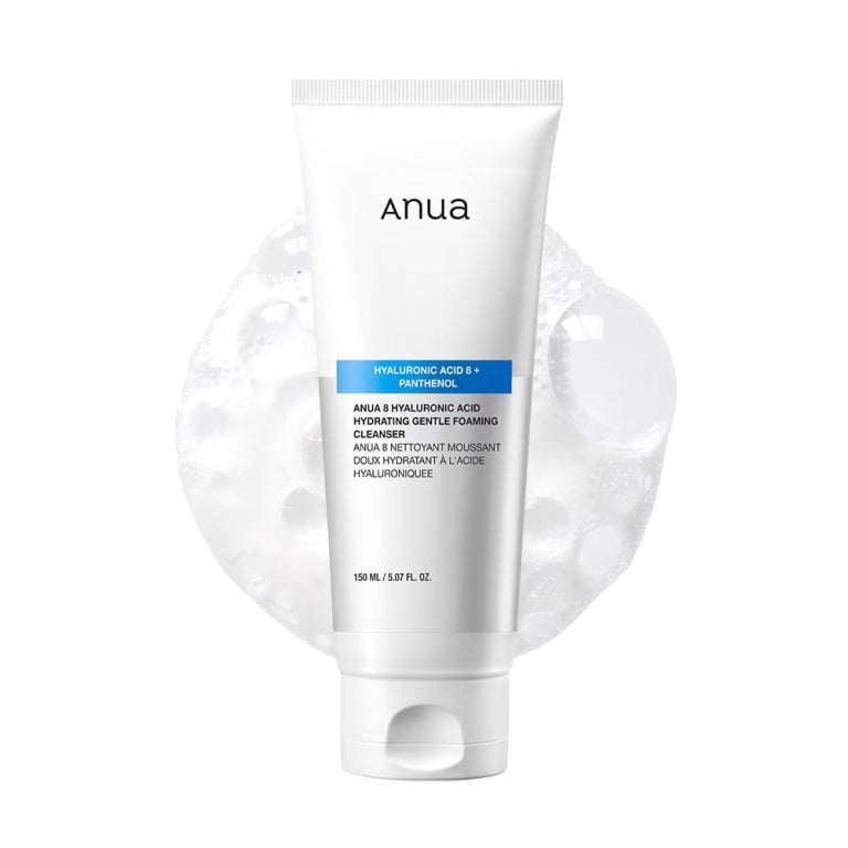 Anua - 8 Hyaluronic Acid Hydrating Gentle Foaming Cleanser, 150ml - Feel You