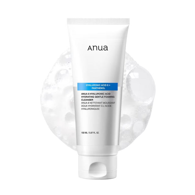 Anua - 8 Hyaluronic Acid Hydrating Gentle Foaming Cleanser, 150ml - Feel You