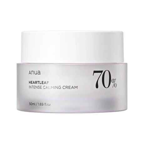 Anua - Heartleaf 70% Intense Calming Cream, 50ml - Feel You