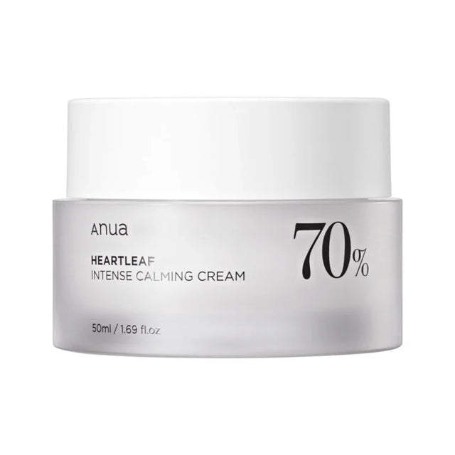 Anua - Heartleaf 70% Intense Calming Cream, 50ml - Feel You
