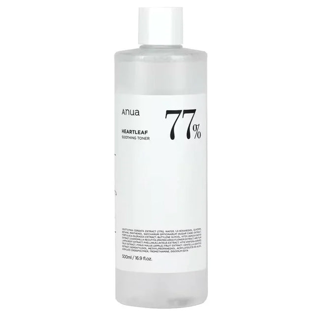 Anua - Heartleaf 77% Soothing Toner, 500ml - Feel You