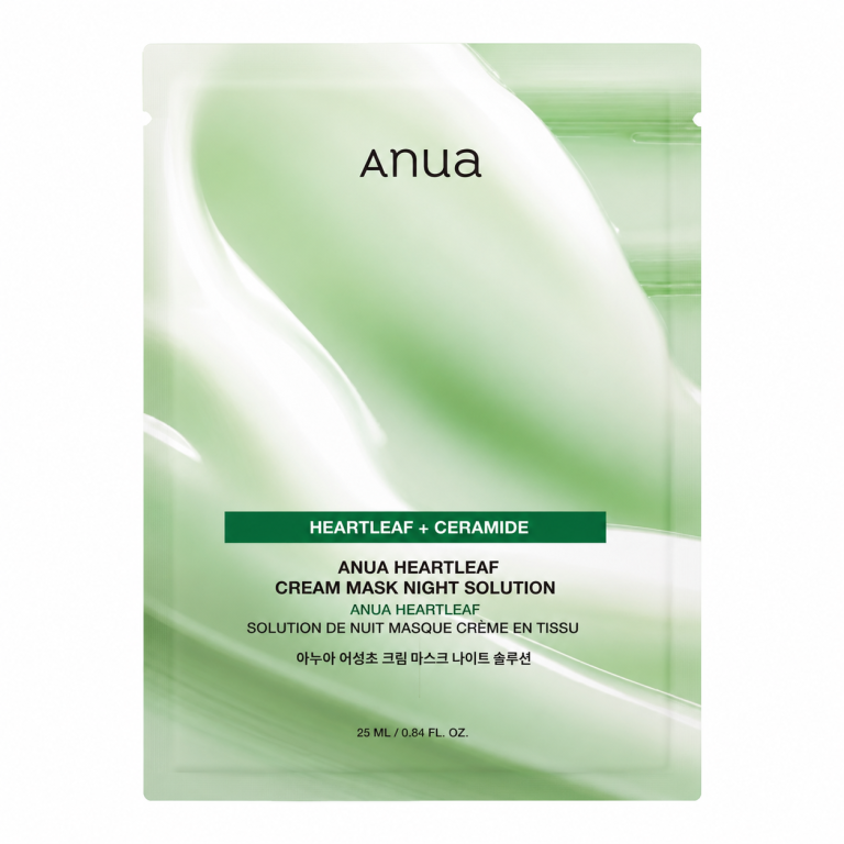 Anua - Heartleaf Cream Mask Night Solution, 1 sheet