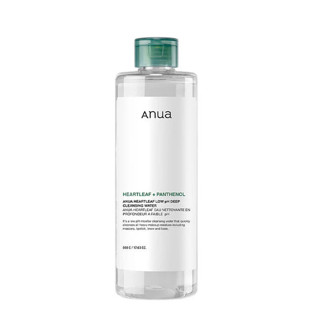 Anua - Heartleaf Low pH Deep Cleansing Water, 500ml - Feel You