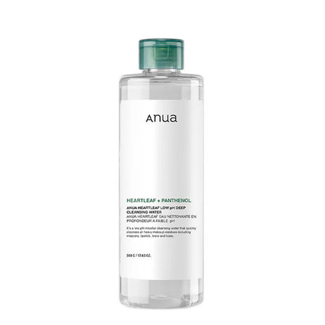 Anua - Heartleaf Low pH Deep Cleansing Water, 500ml - Feel You