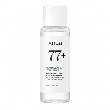 Anua - Mini Heartleaf 77+ Hyaluron Soothing Toner, 40ml - Feel You
