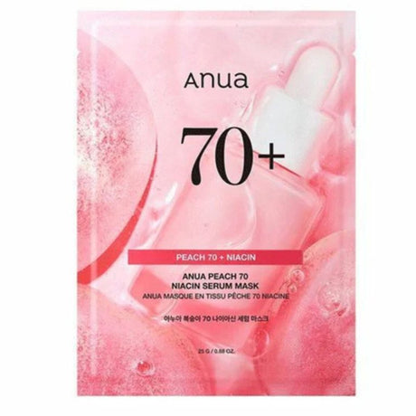 Anua - Peach 70 Niacin Serum Mask, 25ml - 1 piece - Feel You