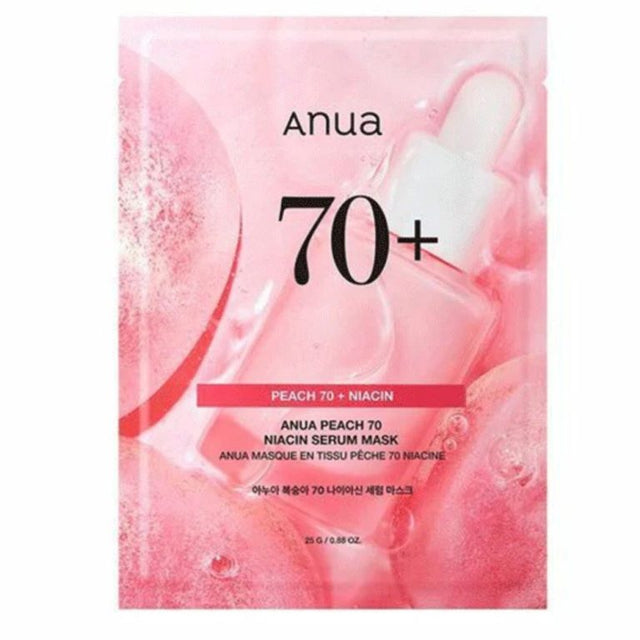 Anua - Peach 70 Niacin Serum Mask, 25ml - 1 piece - Feel You