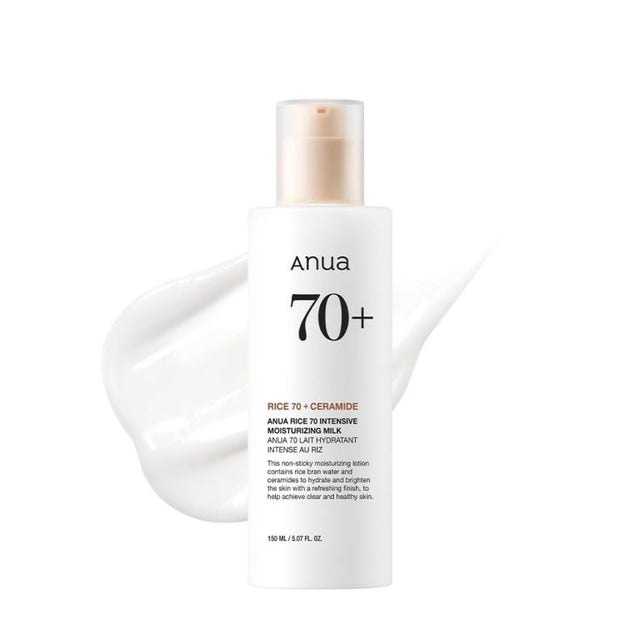Anua - Rice 70 Intensive Moisturizing Milk, 150ml - Feel You