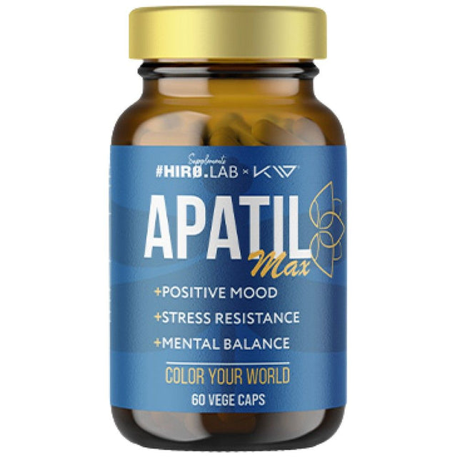 Apatil Max | with Ashwagandha, Saffron & Ginseng - 60 капсули - Feel You