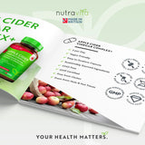 Apple Cider Vinegar 1000 mg /180 капсули, 90 дози/ Nutravita - Feel You