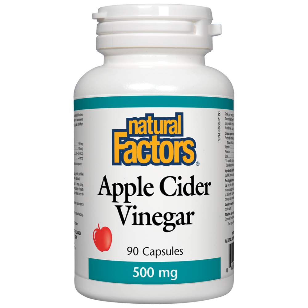 Apple Cider Vinegar 500 mg - 90 капсули - Feel You