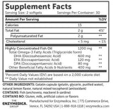 Aqua Biome Omega-3 Classic Strength 1200 mg - 60 Гел капсули - Feel You