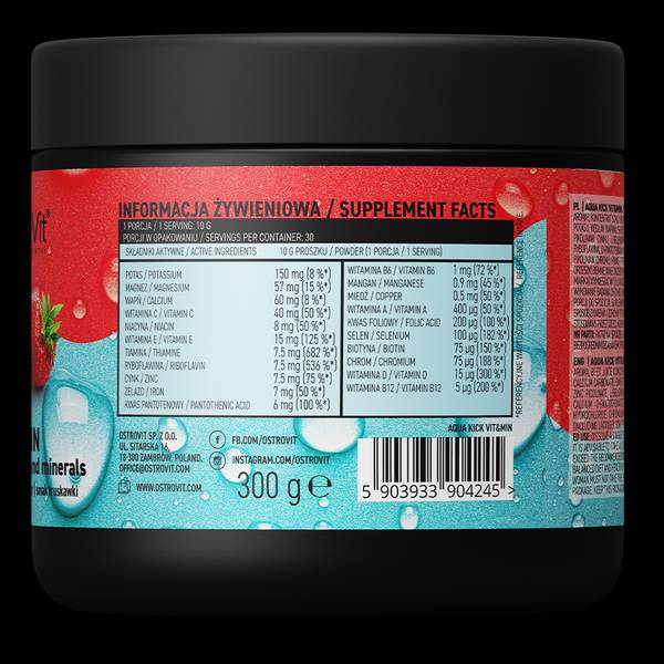 Aqua Kick / Advanced Hydration with Vit&Min - 300 грама - Feel You